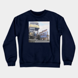 Israel, Tel Aviv. Bus Driver Course. 1940 Crewneck Sweatshirt